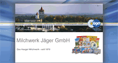Desktop Screenshot of milchwerk-jaeger.com